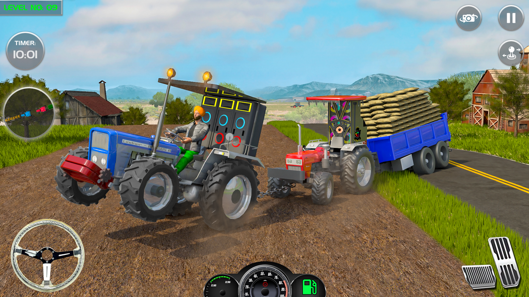US Tractor Simulator Games ۳D - عکس بازی موبایلی اندروید