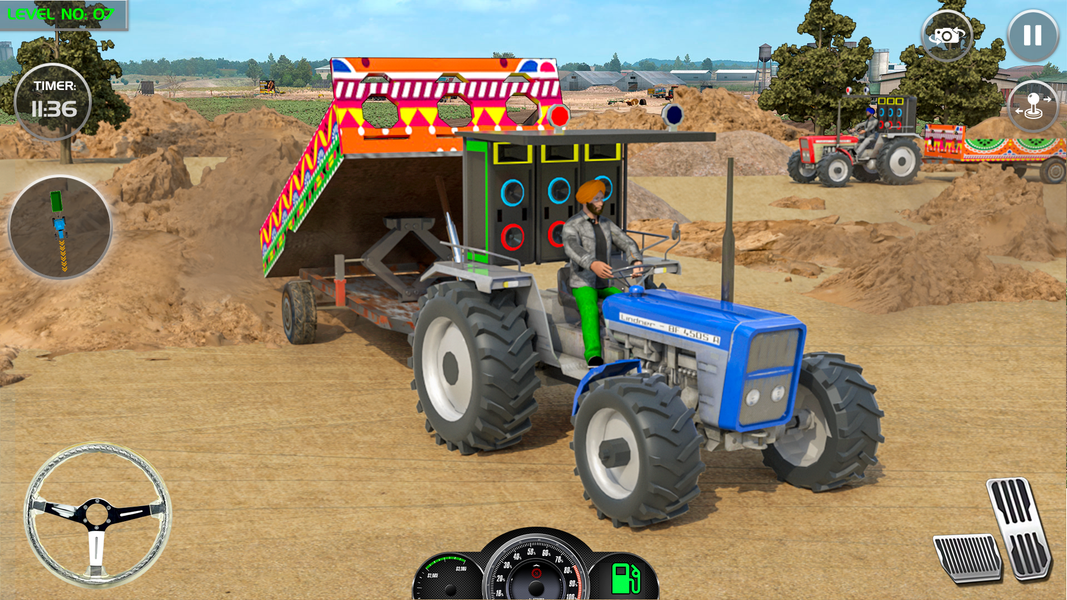 US Tractor Simulator Games ۳D - عکس بازی موبایلی اندروید