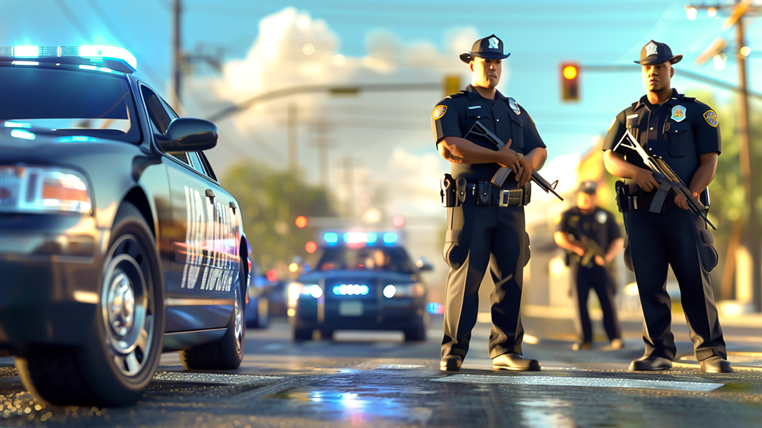 US Police Game: Car Chase Game - عکس بازی موبایلی اندروید