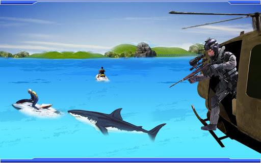 Shark Sniper Hunting 2020 : Sea Shark killer - Gameplay image of android game