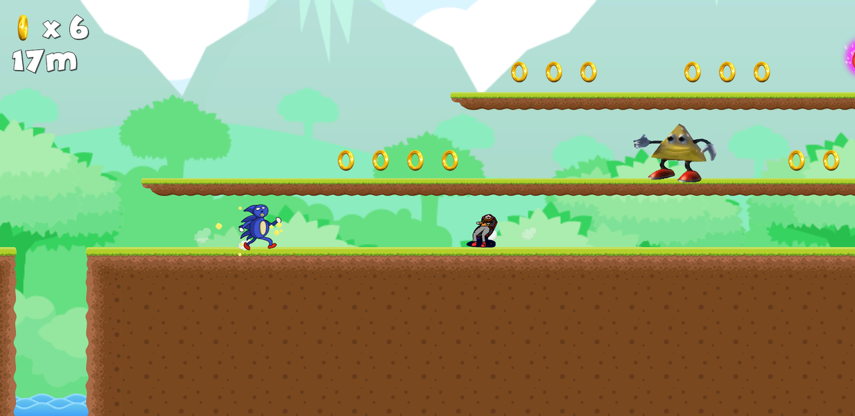 Sanic Run - عکس بازی موبایلی اندروید