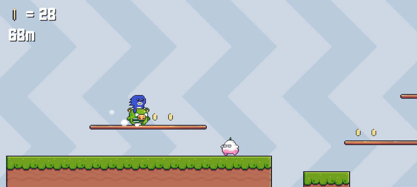 Pixel Sanic Run - عکس بازی موبایلی اندروید