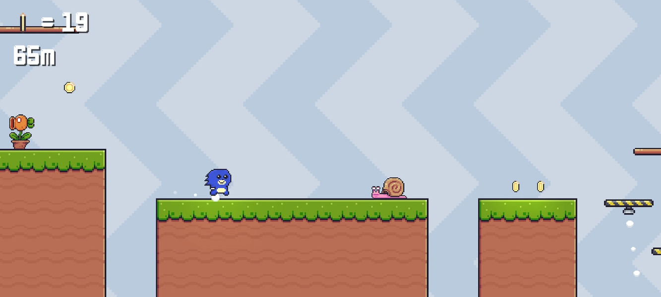 Pixel Sanic Run - عکس بازی موبایلی اندروید