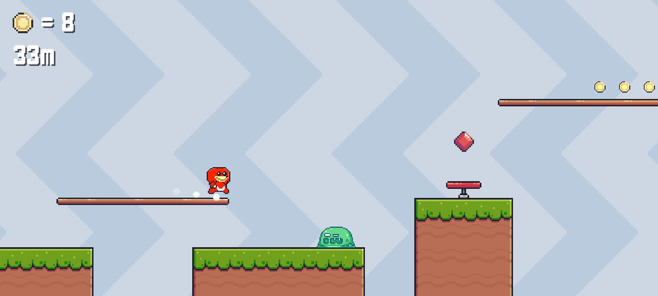 Pixel Sanic Run - عکس بازی موبایلی اندروید