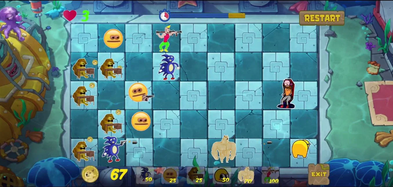 Sanic Vs DeadMemes ۲ - عکس بازی موبایلی اندروید