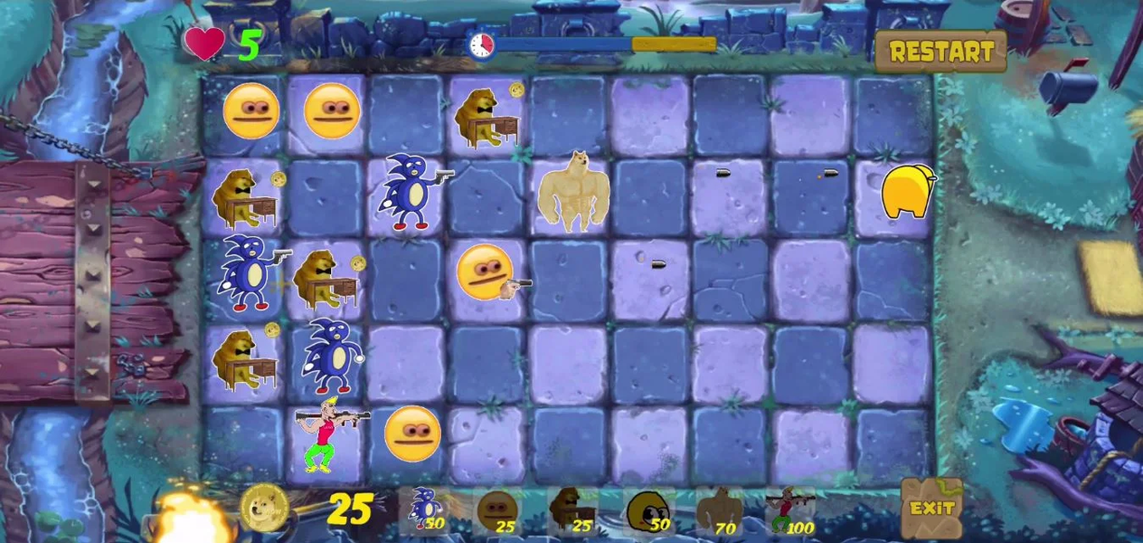 Sanic Vs DeadMemes ۲ - عکس بازی موبایلی اندروید