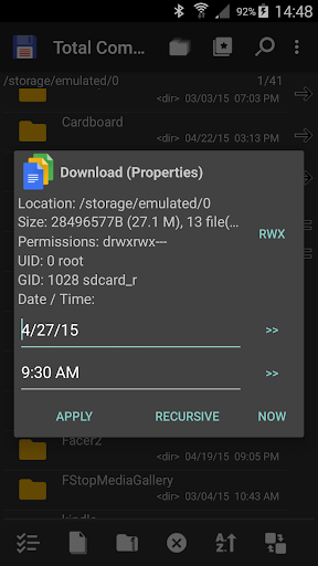 Total Commander - file manager - Image screenshot of android app