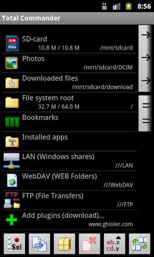 LAN plugin for Total Commander - Image screenshot of android app