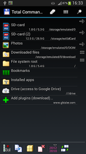 Plugin: Drive for Totalcmd - عکس برنامه موبایلی اندروید