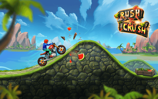Rush to Crush Bike Racing Game - Gameplay image of android game