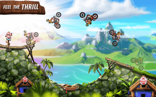 Rush to Crush Bike Racing Game - Gameplay image of android game