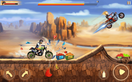 Rush to Crush Bike Racing Game - Gameplay image of android game
