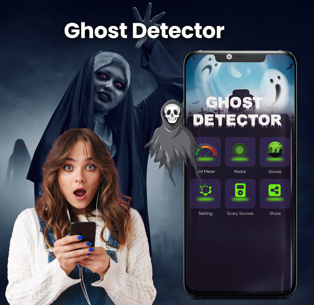 Ghost Detector Spirit Radar - عکس برنامه موبایلی اندروید