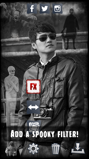 Ghost in Photo Camera Prank - Image screenshot of android app