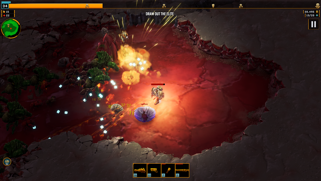 Deep Rock Galactic: Survivor - Gameplay image of android game