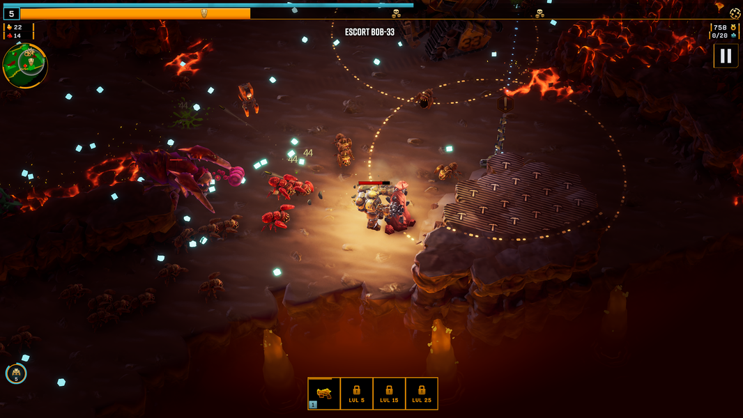 Deep Rock Galactic: Survivor - Gameplay image of android game