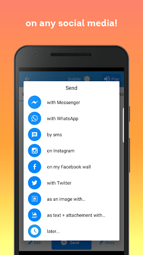 Sticker Bliss for Messenger - Image screenshot of android app
