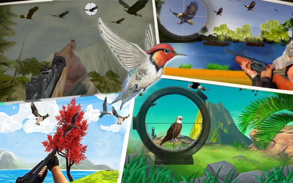 Bird Hunting Master: Birds Gam - عکس بازی موبایلی اندروید