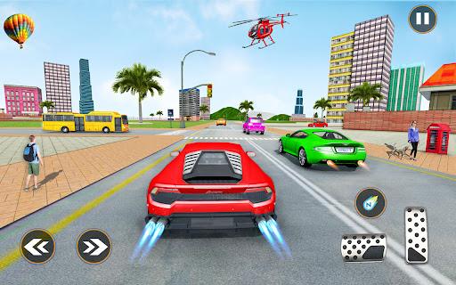 Helicopter Robot Car Game 3d - Gameplay image of android game