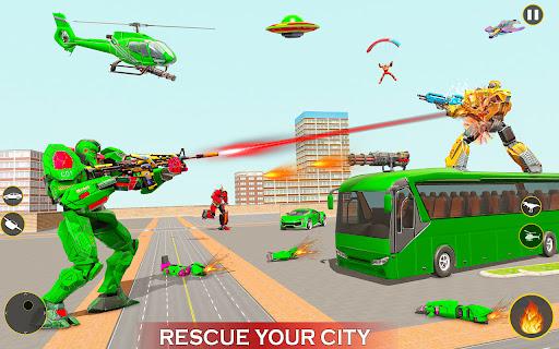 Helicopter Robot Car Game 3d - عکس بازی موبایلی اندروید