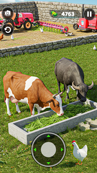 Animal Farm Ranch Simulator ۳D - عکس بازی موبایلی اندروید