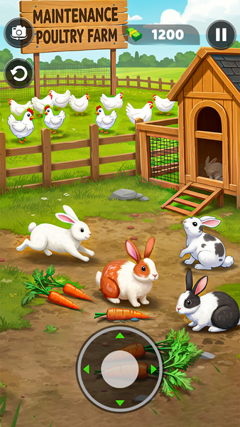 Animal Farm Ranch Simulator ۳D - عکس بازی موبایلی اندروید