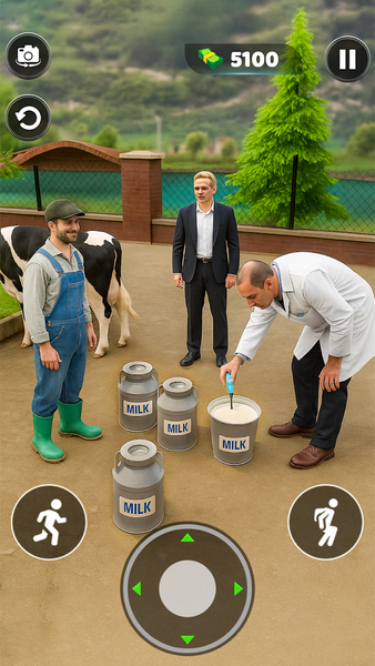 Animal Farm Ranch Simulator ۳D - عکس بازی موبایلی اندروید