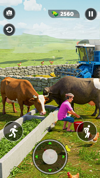 Animal Farm Ranch Simulator ۳D - عکس بازی موبایلی اندروید