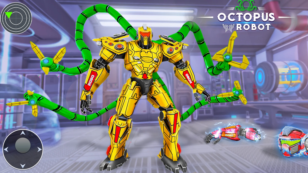 Octopus Robot Truck Game ۲۰۲۵ - عکس بازی موبایلی اندروید
