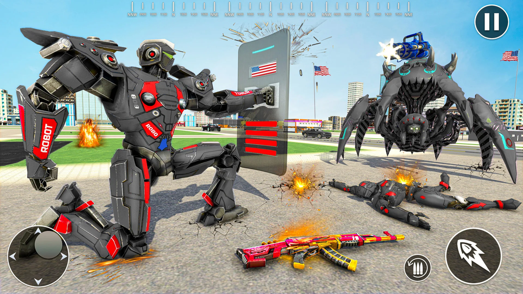 Octopus Robot Truck Game ۲۰۲۵ - عکس بازی موبایلی اندروید