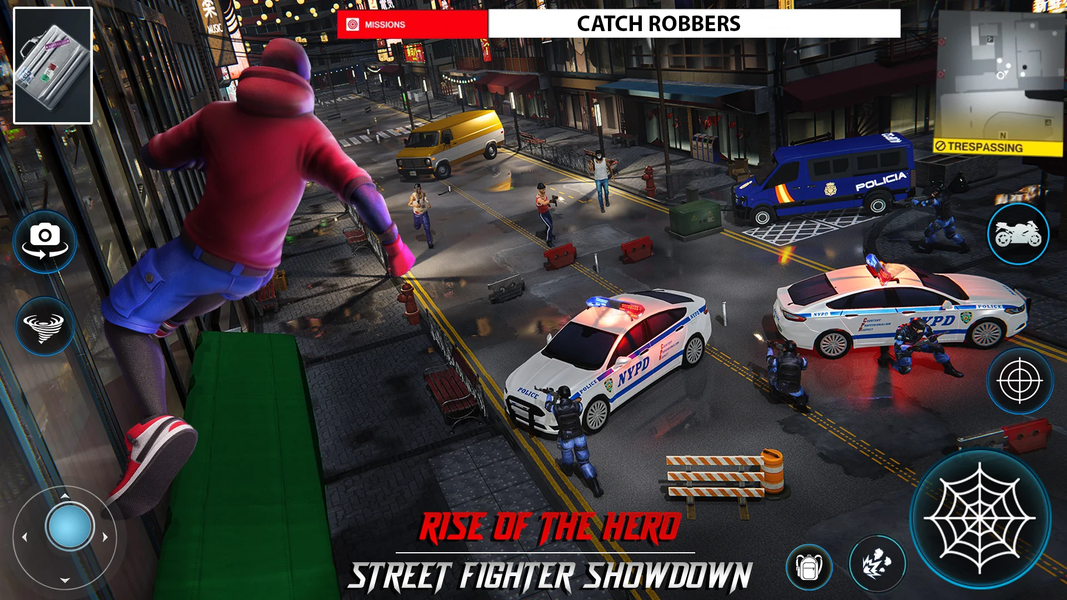 Fighter Hero - Spider Fight ۳D - عکس برنامه موبایلی اندروید