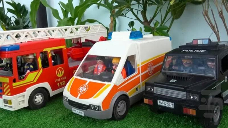 The ambulance car game - Image screenshot of android app