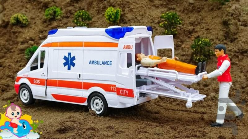 The ambulance car game - Image screenshot of android app