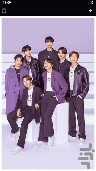 والپیپر بی تی اس - عکس برنامه موبایلی اندروید