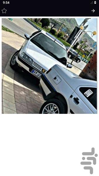 والپیپر پژو ۴۰۵ - عکس برنامه موبایلی اندروید