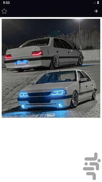 والپیپر پژو ۴۰۵ - عکس برنامه موبایلی اندروید