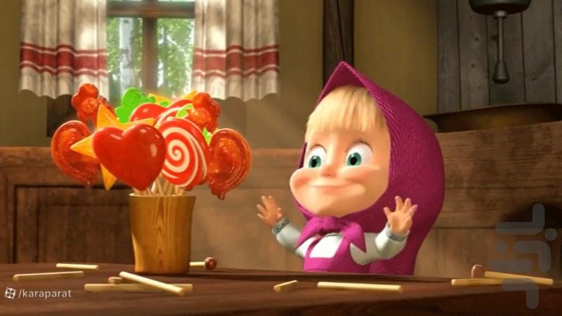 Masha and Misha cartoon (full) - Image screenshot of android app