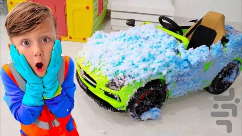 Car wash machine game - Image screenshot of android app