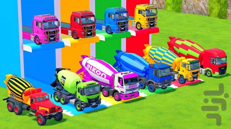 Heavy truck cartoon - Image screenshot of android app