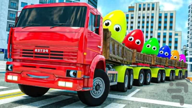 Heavy truck cartoon - Image screenshot of android app