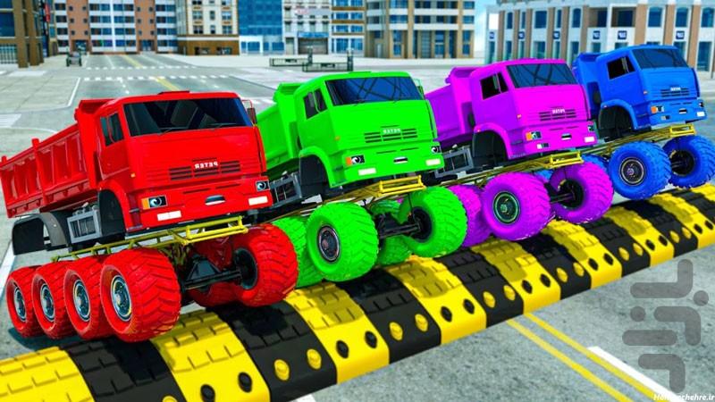 Heavy truck cartoon - Image screenshot of android app