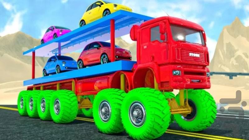 Heavy truck cartoon - Image screenshot of android app