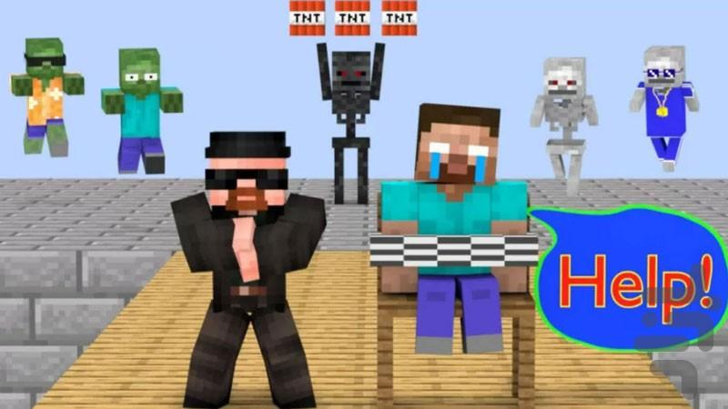 Minecraft animation - Image screenshot of android app