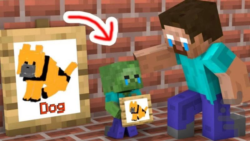 Minecraft animation - Image screenshot of android app
