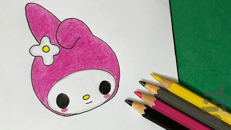 My Melody Painting Tutorial - Image screenshot of android app