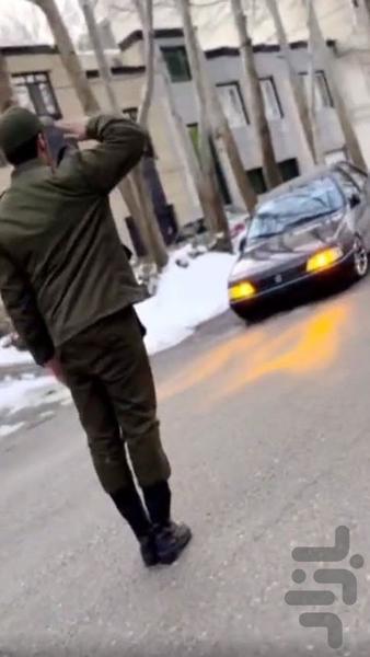 Car shooting movie - Image screenshot of android app