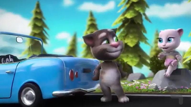 Talking cat cartoon - Image screenshot of android app