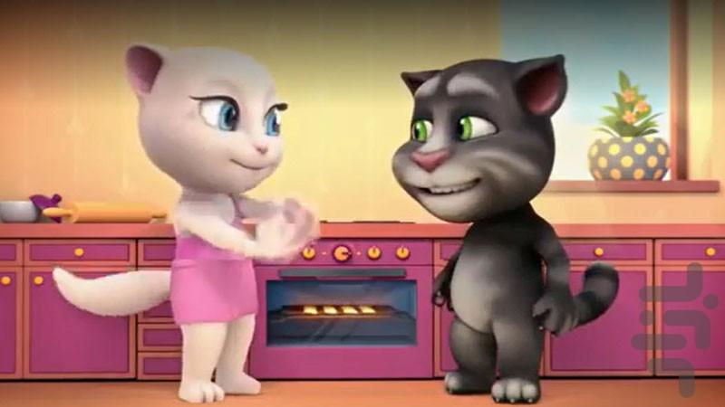 Talking cat cartoon - Image screenshot of android app