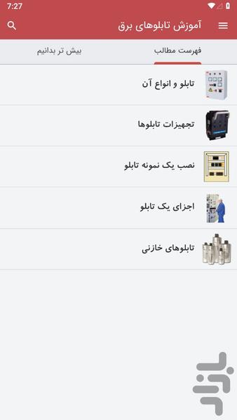 Electrical panel training - Image screenshot of android app