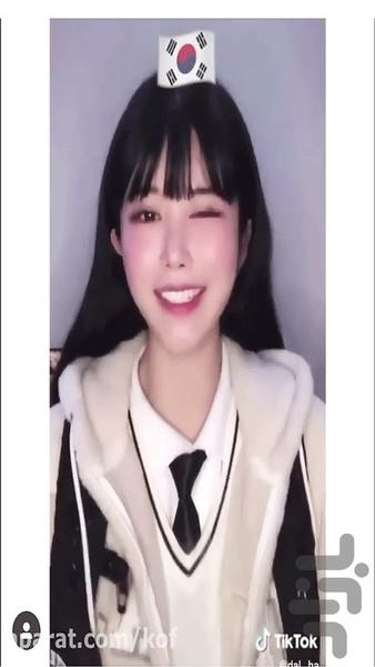 Korean TikTok clip - Image screenshot of android app